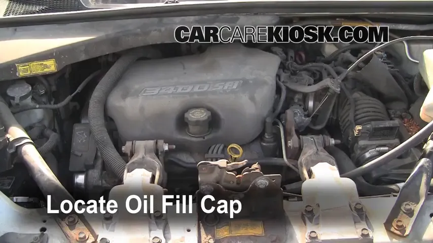 1998 Pontiac Trans Sport Montana 3.4L V6 (4 Door) Oil